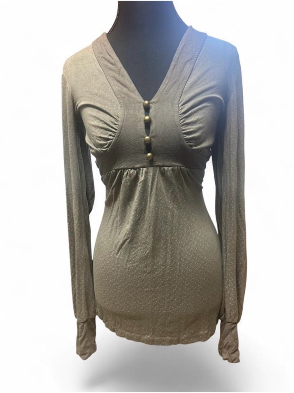 NWT Vintage Y2k Babydoll Top Medium Bellaswan Elena Fairycore Empire Waist